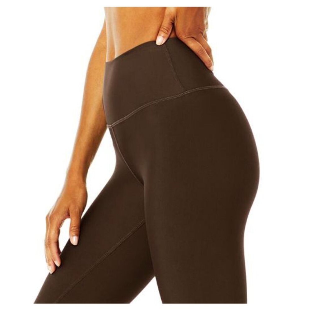 Alo 7/8 High-Waist Airlift Leggings Espresso Hi-Rise Waisted Skinny Tights Pants - Picture 3 of 13